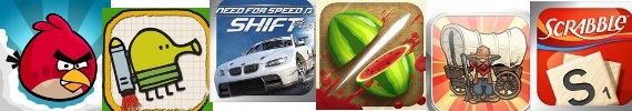 Top 10 Best Paid iPhone Games – Angry Birds, Doodle Jump, Need for Speed Shift, Fruit Ninja and More!